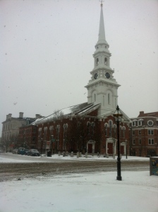 A beautiful church in downtown Portsmouth